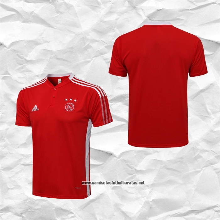 Ajax Camiseta Polo del 2021-2022 Rojo